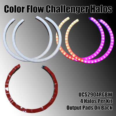 Dodge Challenger Color Flow boards - 12v UCS2904 RGBW