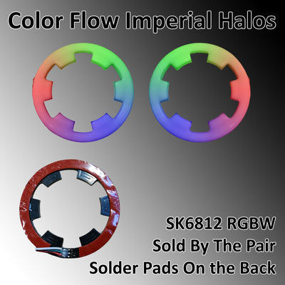 Color Flow Imperial Halos - 5v SK6812 RGBW