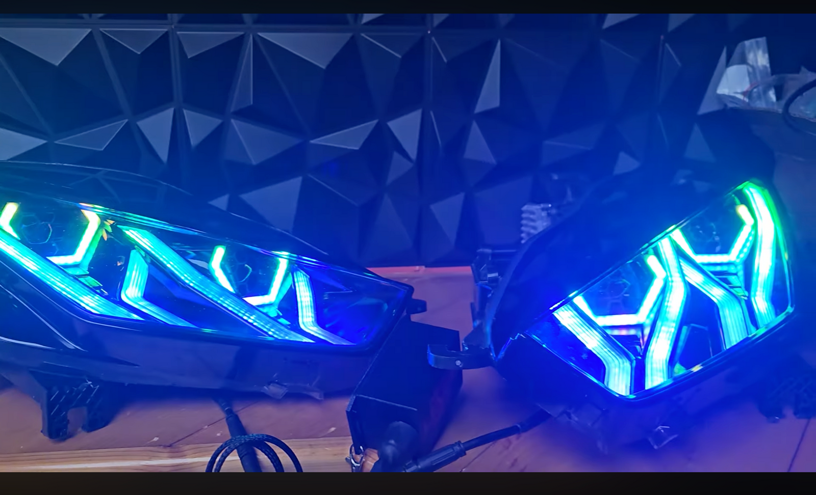 How We Retrofit a Lamborghini Huracán: Custom RGBW Headlights, Demon Eyes & Halos