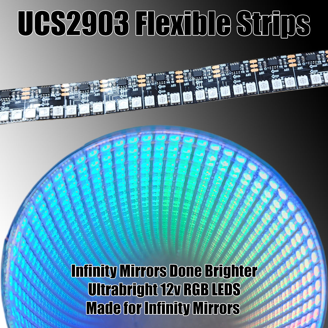 Ultra Bright Flexible RGB Flow Series Strips - UCS2903 RGB Infinity Mi ...