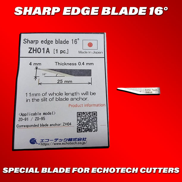 Echo Tech ZH01A 16° Sharp Edge Blade – Next Level Neo