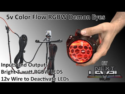 5v Color Flow Demon Eyes - UCS2904 RGBW