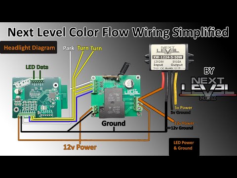 Color Flow LED Battery Savers