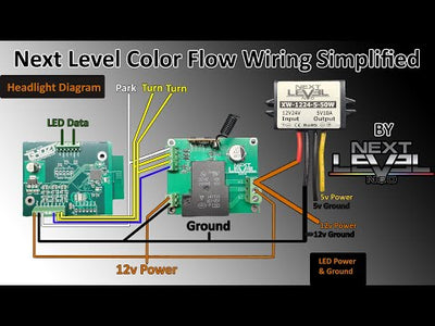 Color Flow LED Battery Savers