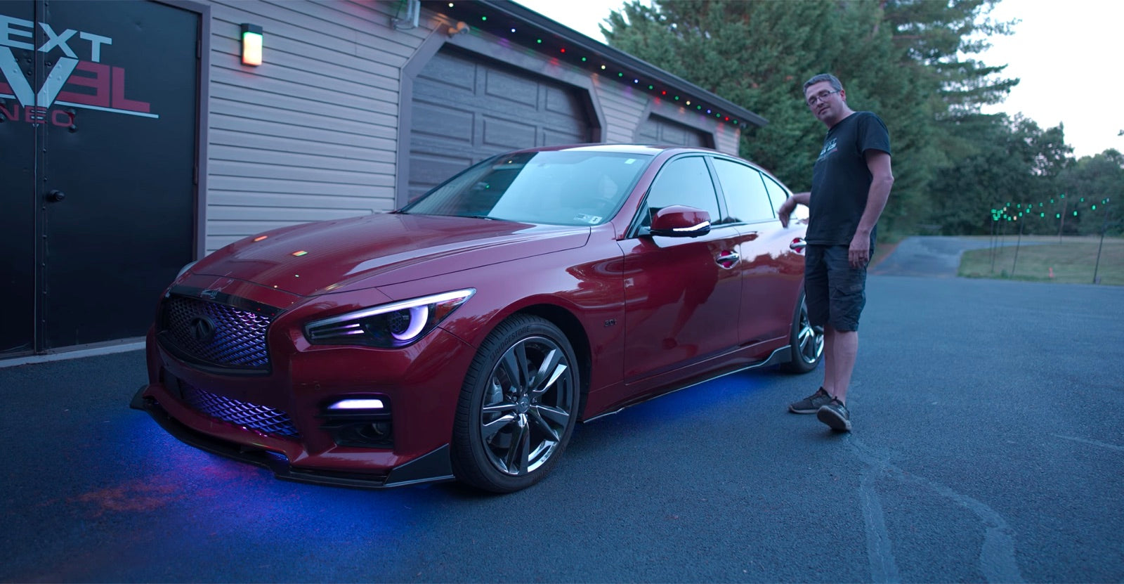 How We Built a Fully Synchronized RGBW Lighting System on an Infiniti Q50