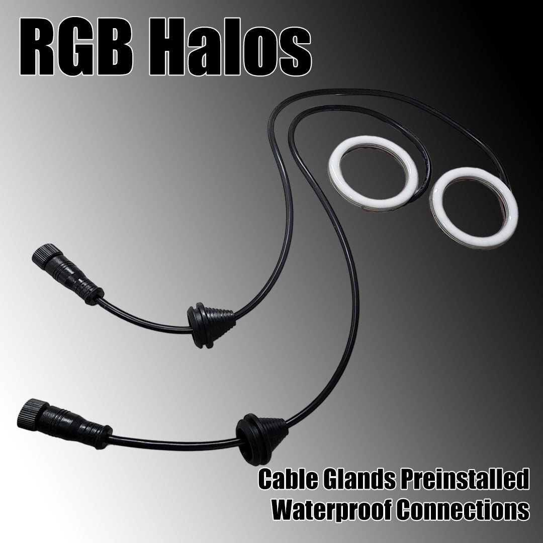 RGB Halos - Includes New Single Box Controller – Next Level Neo