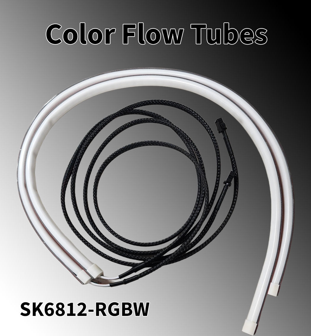 Color Flow Strips With Tubes - SK6812 RGBW