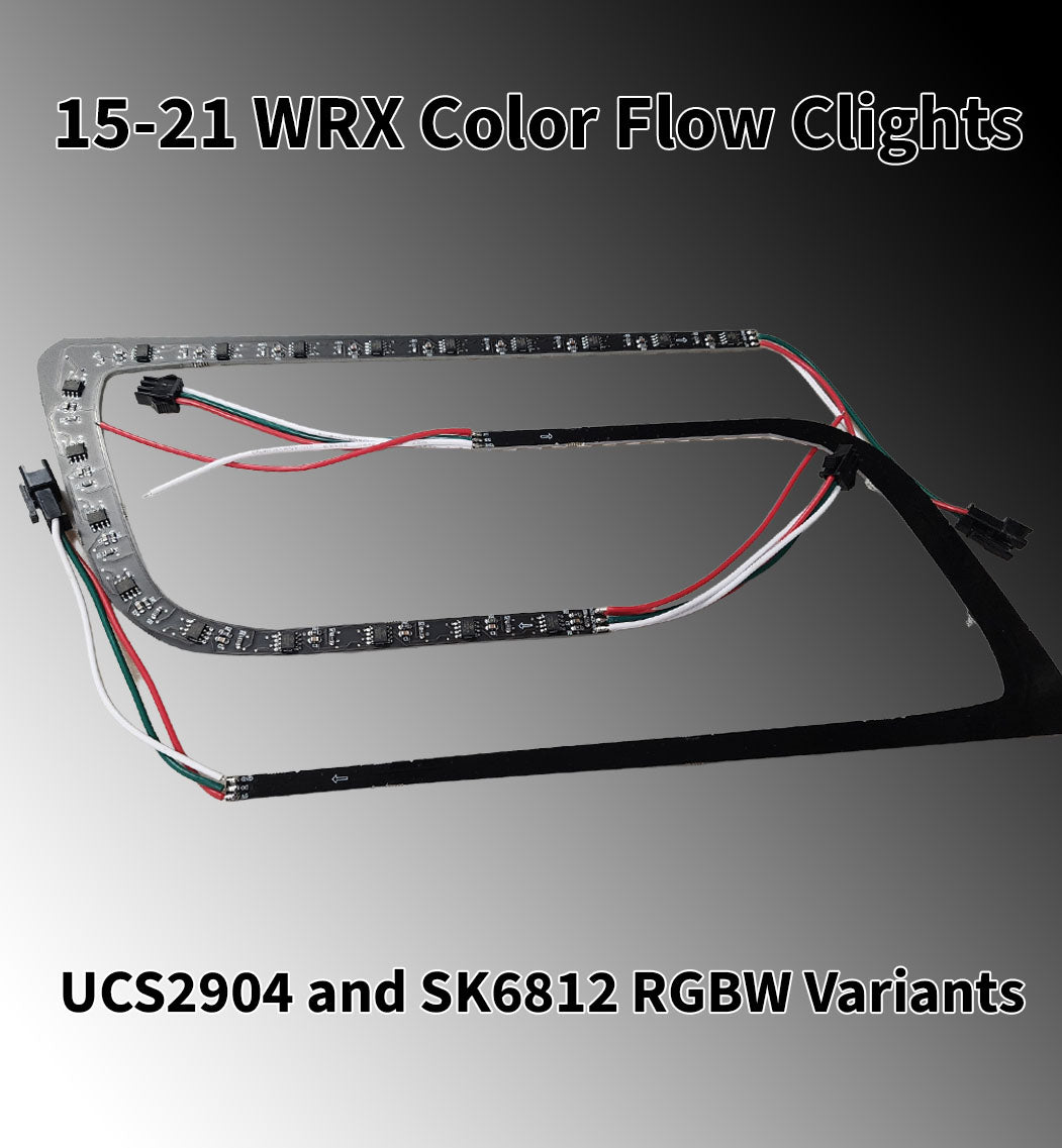 Color Flow 15-21 WRX Clights - UCS and SK Variants