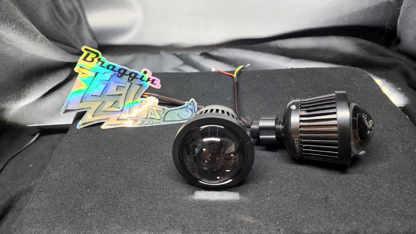 Next Level Neo 2.5" Dedicated High Beam Projectors W/ Demon eyes - Next Level Neo