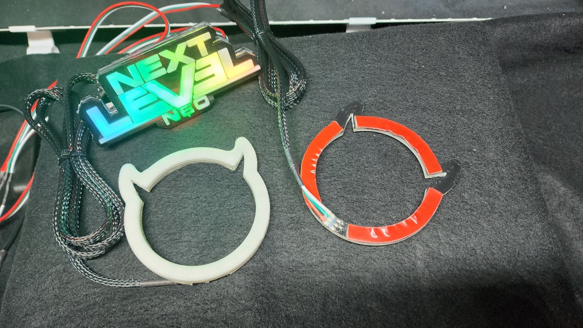 Flow Series Demon Halos - 5v SK6812 RGBW – Next Level Neo