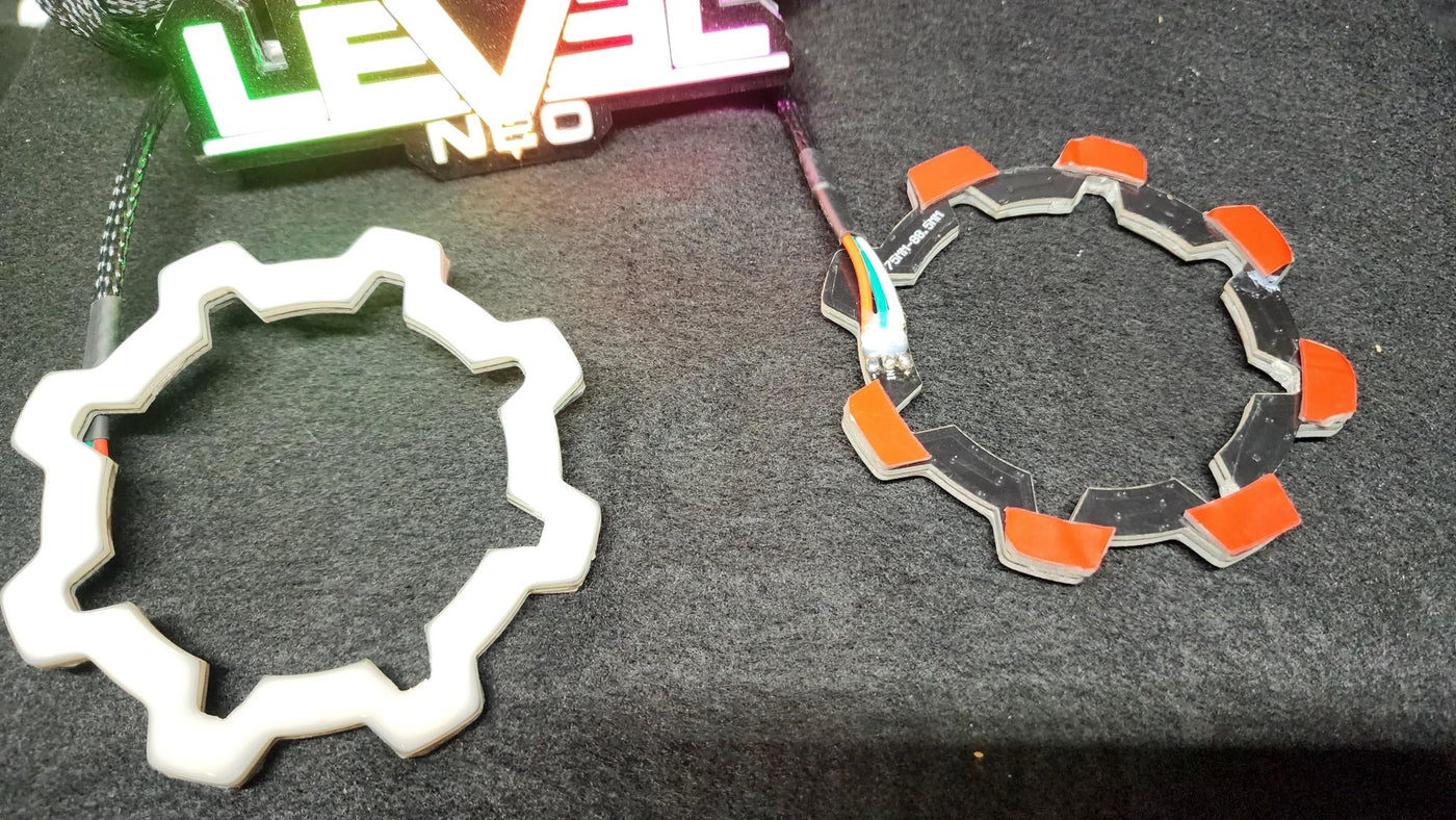 Color Flow Gear Halos - SK6812 RGBW - Next Level Neo