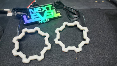 Color Flow Gear Halos - SK6812 RGBW - Next Level Neo