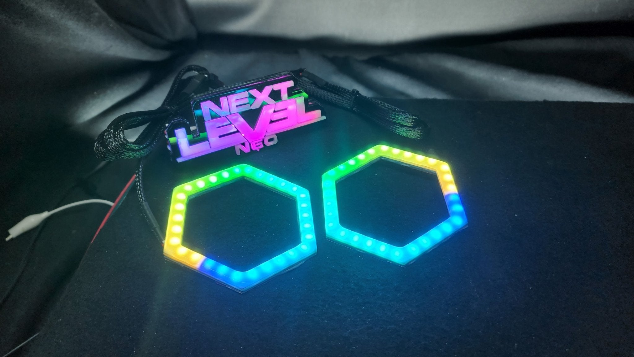 Flow Series Full HEX Halo - 5v SK6812 RGBW – Next Level Neo