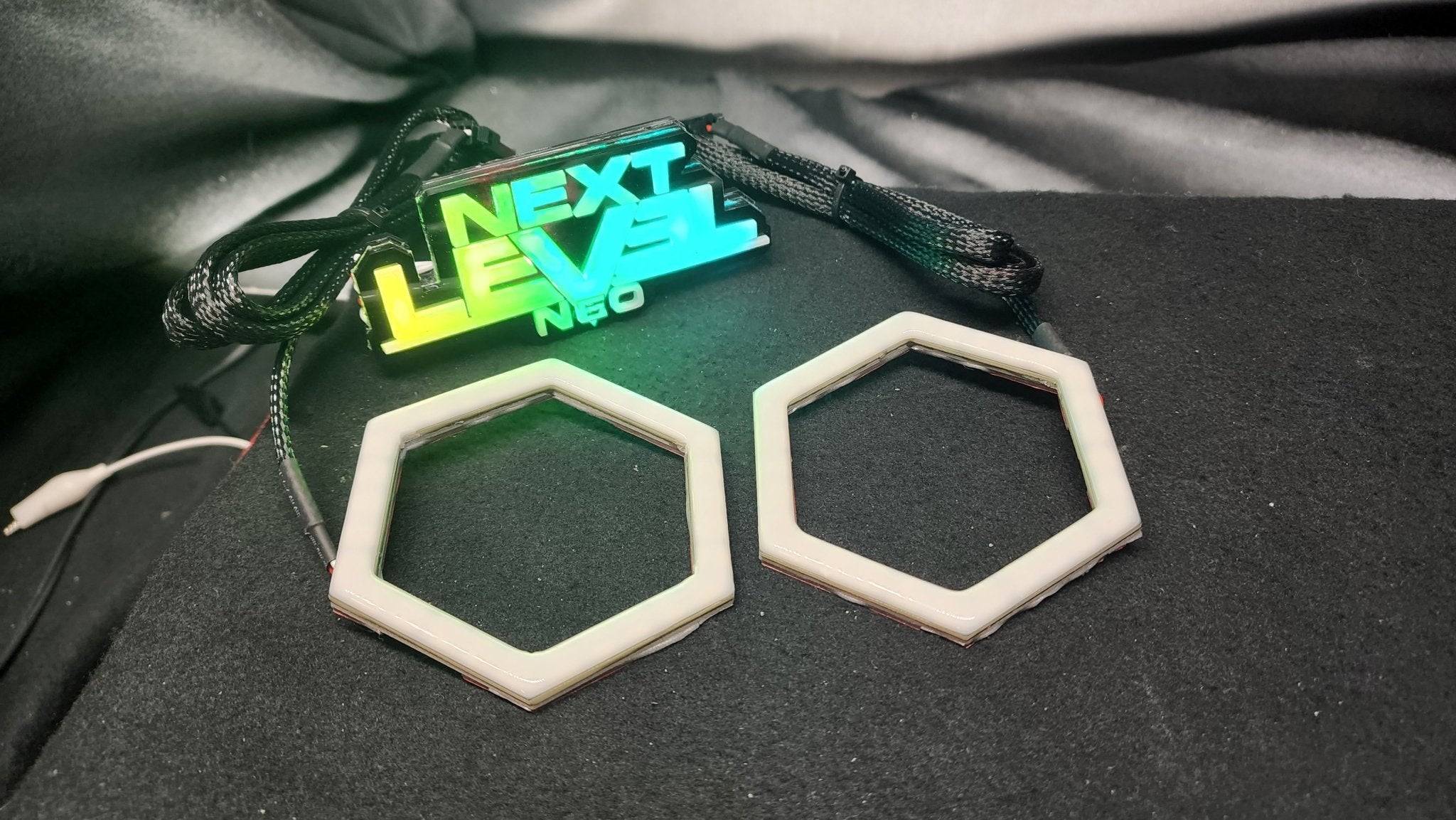 Flow Series Full HEX Halo - 5v SK6812 RGBW – Next Level Neo