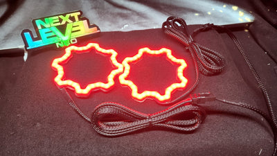Gear RGB halos - Includes controller with DRL and Turn Signal Inputs - Next Level Neo