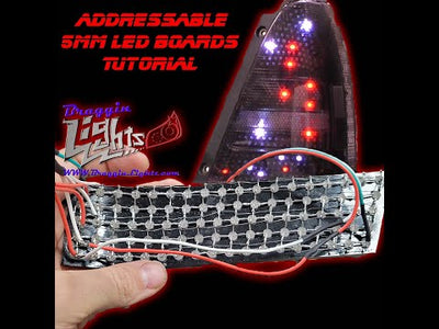 Color flow RGB 5mm leds - WS2812b RGB