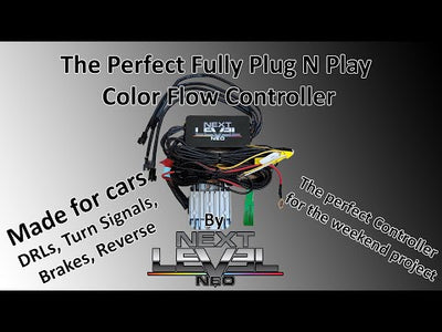 Color Flow 3/4 Halos - 5v SK6812 RGBW
