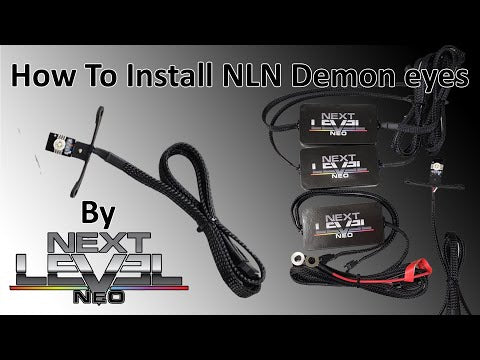 Next Level Neo Ultra Bright RGBW Demon Eyes - With Controller